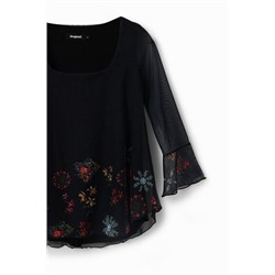 Camiseta avolantada mandalas