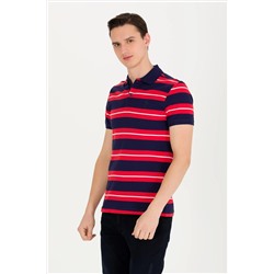Erkek Lacivert Polo Yaka Tişört