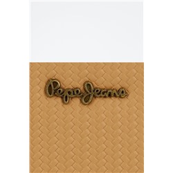Bolso de mano de piel Lena Marrón