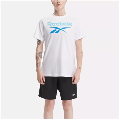 Men's Reebok Identity Big Stacked Logo T-Shirt