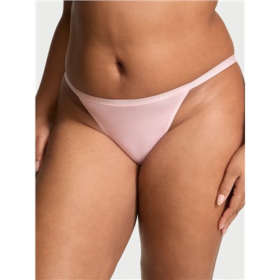 Stretch Cotton String Bikini Panty