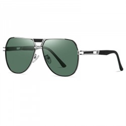 IQ30017 - Солнцезащитные очки ICONIQ JS8549 Bright silver dark roasted G15 green sheet C125-P144