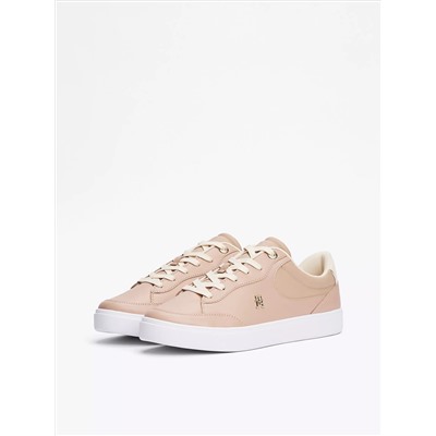 Monogram Leather Court Sneaker