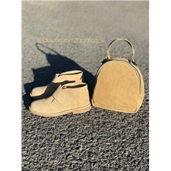 Ab.Zapatos 3316 New R • Camel+AB.Z · Pelle · mochila (610)