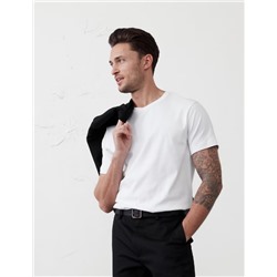 Luxe Touch Crew-Neck T-Shirt