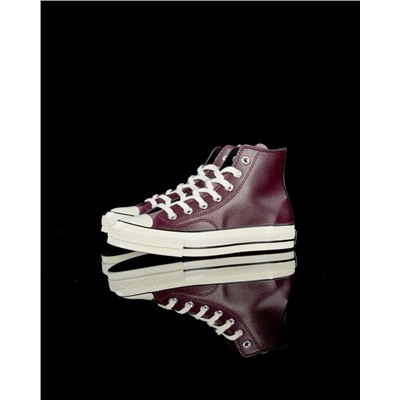 Кожаные высокие кеды Convers*e Chuck 70s ❤️