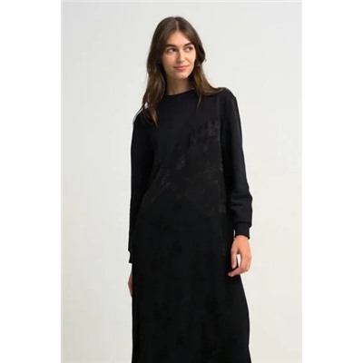 Vestido sudadera midi