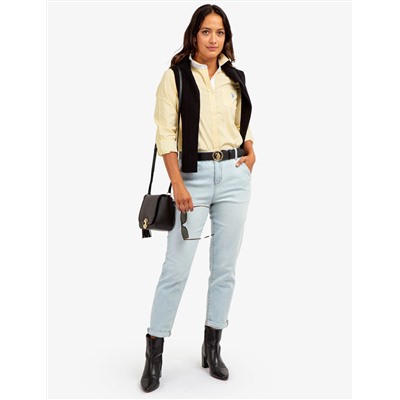 LADIES 38MM MEDALLION LOGO BELT