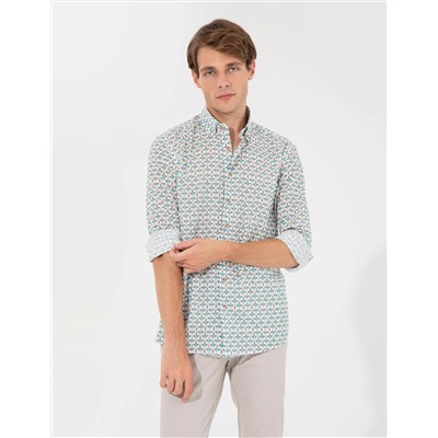 Zümrüt Slim Fit Uzun Kollu Gömlek