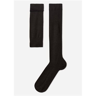 Lange Herrensocken mit Cashmere