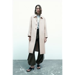 ABRIGO OVERSIZE CON LANA