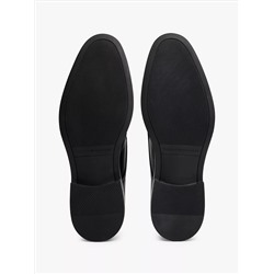 Paneled Leather Derby Shoe