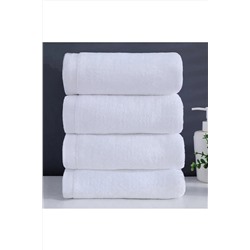 SHAL HOME Shal %100 Pamuk Tekli 50*90cm Çift Kat Otel Havlusu Otl1