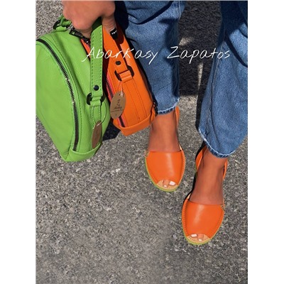 AB.ZAPATOS · 3201 naranja+AB.Z · Pelle · mochila NAPA (630) Naranja-PISTACHO