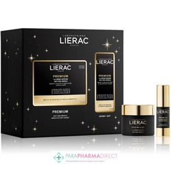Lierac Premium - Coffret Noël - La Crème Soyeuse 50ml + La Crème Regard 15ml OFFERTE