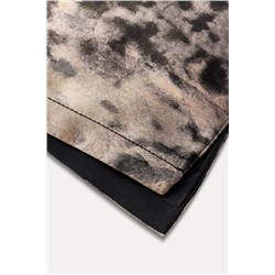 ZW COLLECTION CREASED-EFFECT PRINTED TOP