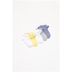 Pack de 5 pares de calcetines con puntilla