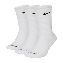 NIKE Everyday Plus Cushioned Training Crew Socks 3 Pairs