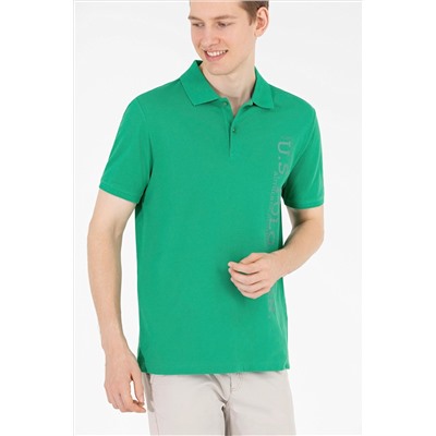 Erkek Yeşil Polo Yaka Tişört