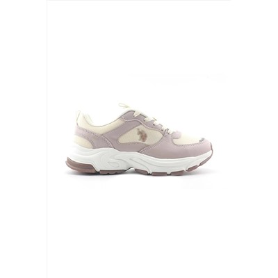 U.S. Polo Assn. Sorley 3fx Kadın Spor Ayakkabı Pudra 697 101328500-Pudra