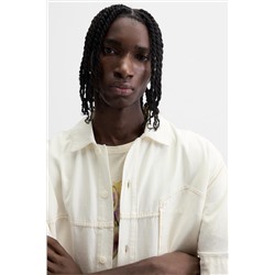 CAMISA PESPUNTES CONTRASTE