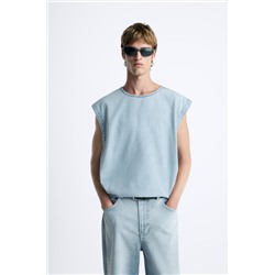 CAMISETA TANK DENIM