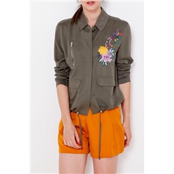 Chaqueta Caqui