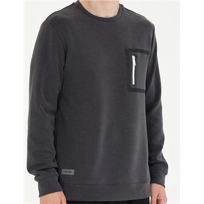 Antrasit Regular Fit Sweatshirt