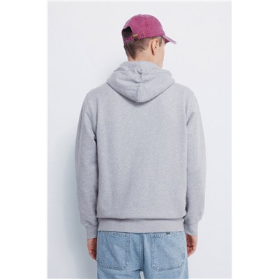 Sudadera capucha cremallera