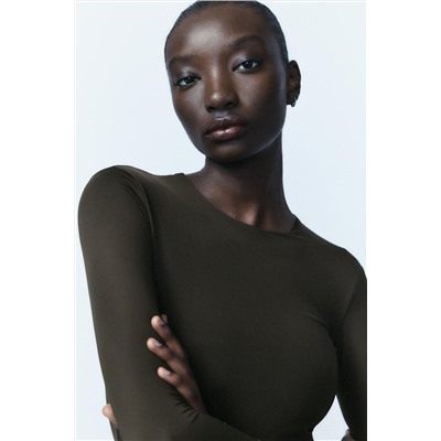 LONG SLEEVE POLYAMIDE T-SHIRT