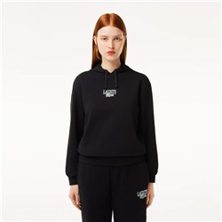 WOMEN'S LACOSTE PRINTED HOODIE