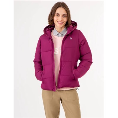 HOODED PUFFER JACKET