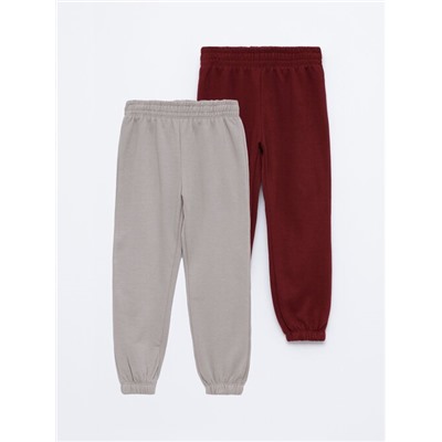 PACK OF 2 BASIC PLUSH TROUSERS
