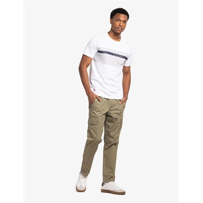 COLOR BLOCK JERSEY T-SHIRT WITH POCKET
