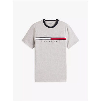 Embroidered Flag Logo T-Shirt