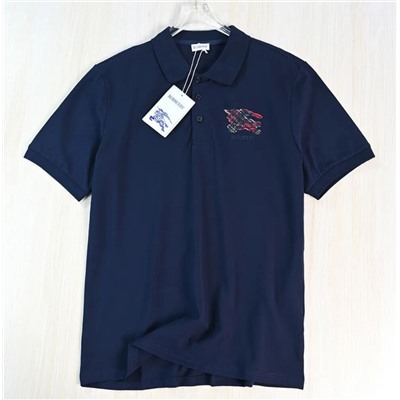 Мужская  хлопковая футболка-поло  Burberr*y