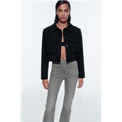 Z1975 HIGH-WAIST MINI FLARE JEANS