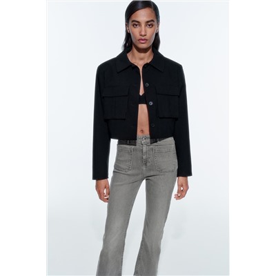 Z1975 HIGH-WAIST MINI FLARE JEANS