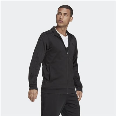 ESSENTIALS WARM-UP 3-STRIPES TRACK JACKET