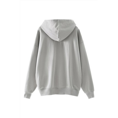 Sudadera con capucha Gris claro