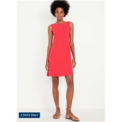 Sleeveless Mini Swing Dress