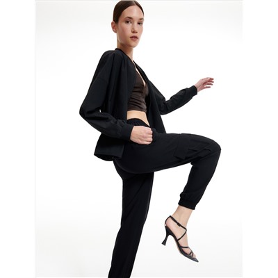 Viscose rich joggers
