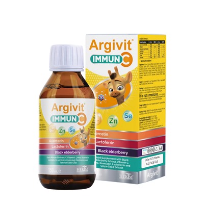 Argivit Immun C Vitamini Kara Mürver Ekstresi Çinko