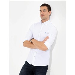 Saks Slim Fit Uzun Kollu Gömlek