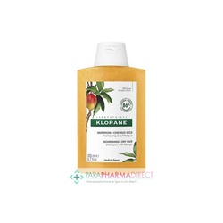 Klorane Beurre de Mangue Shampooing Nutrition 200ml
