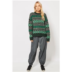 Pantalón casual Azul petróleo