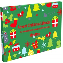 Mouttop Chirismas Countdown Advent Calendar 2019, Innovative DIY Chrismas Gifts for Kids, Girls ,Women Jewelry Accessories