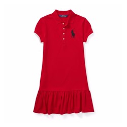 Big Pony Stretch Polo Dress