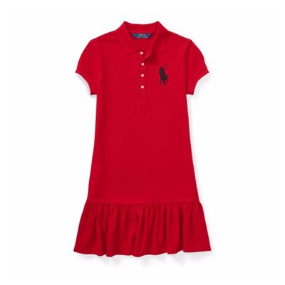 Big Pony Stretch Polo Dress