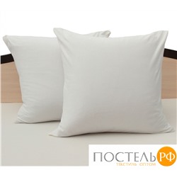 NT Наволочки трикотажные (белый) 70x70-2 шт.